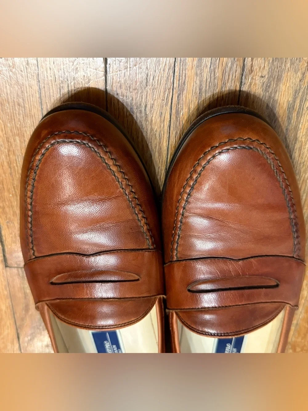 Bragano by Cole Haan Men's Penny Loafers in Cognac
